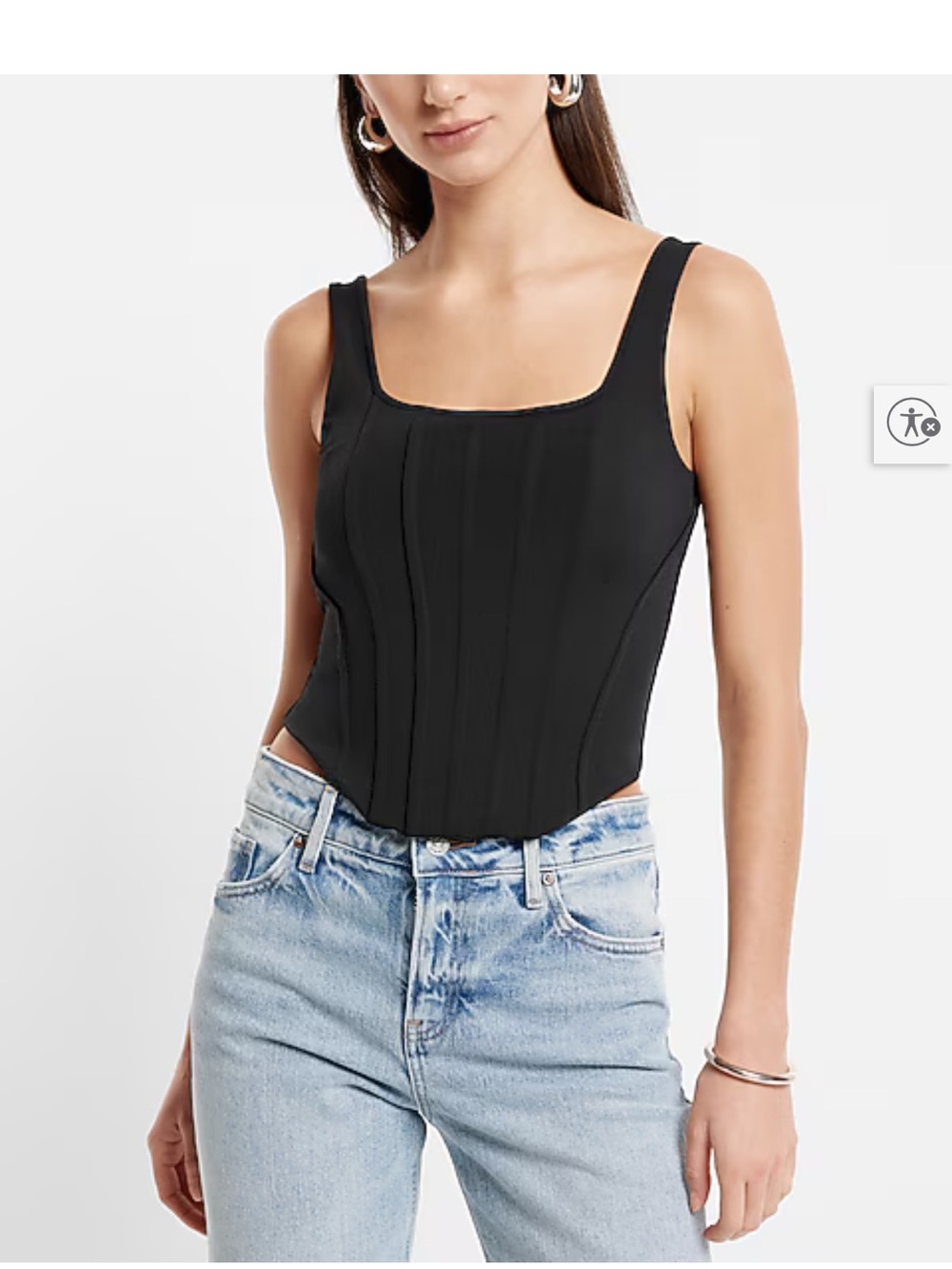 Express Body Contour Corset Tank Xsmall